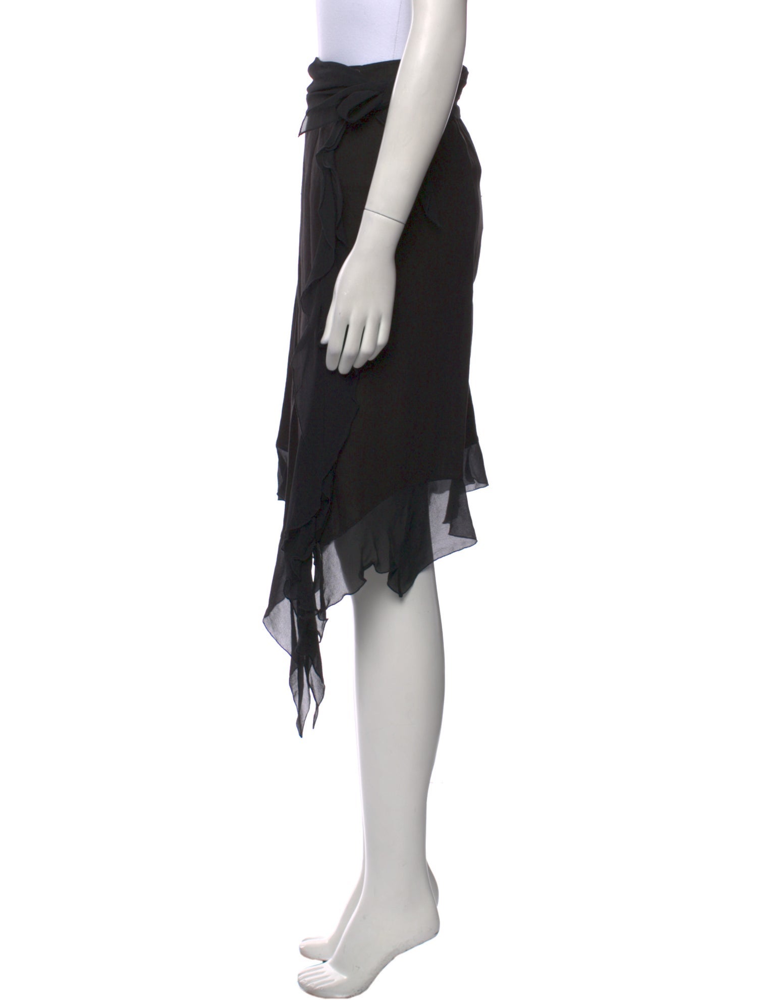 Max Mara Linen Knee-Length Skirt